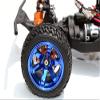 Axial Yeti Jr. Score Trophy Truck (AX90052) / Yeti Jr. Maverick (AXI90069) Upgrade Parts Aluminum Front and Rear Wheel Hex with Brake Disk - 4Pcs Set Green view 3