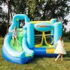 Bounceland Ultimate Combo Inflatable Bounce House, 12 ft L x 10 ft W x 8 ft H, Basketball Hoop, Obstacle Wall, Fun Tunnel, Slide and Bounce Area for Kids view 3