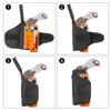 EKIND Simple Tactical Belt Waist-Bag Compatible for Nerf Mega Elite Series Blaster view 3