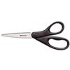 Westcott All Purpose Design Line Straight Scissors, Metallic Black, 8" (13139) view 1