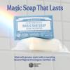 Dr. Bronner's Pure-Castile Magic Bar Soap (Baby Unscented, 5 oz, 6-Pack) - Made with Regenerative Organic Certified Oils, For Face, Body & Hair, Gentle for Sensitive Skin - Vegan, Non-GMO view 2