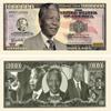 50 Nelson Mandela Million Dollar Bill with Bonus Thanks a Million Gift Card Set view 1