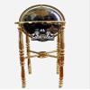 37" Floor Standing Gemstone Globe with 50 USA Divided State Stones view 1