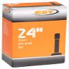 24 x 1 Inner Tube 25-540 Straight Schrader Valve SV Wheelchair 24x1 view 1