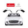 RASTAR Benz Remote Control Car |1:14 RC Mercedes Benz SLS AMG Model Car Toy Car for Kids, Open Doors by Manual - White 2.4GHz view 2