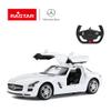 RASTAR Benz Remote Control Car |1:14 RC Mercedes Benz SLS AMG Model Car Toy Car for Kids, Open Doors by Manual - White 2.4GHz view 3