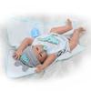 Pinky 20 inch 50cm Realistic Looking Lifelike Baby Boy Reborn Doll Full Body Newborn Babies Silicone Dolls Toddler Toy for Kid Birthday Xmas Present view 2