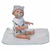 Pinky 20 inch 50cm Realistic Looking Lifelike Baby Boy Reborn Doll Full Body Newborn Babies Silicone Dolls Toddler Toy for Kid Birthday Xmas Present view 4