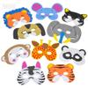 Rhode Island Novelty 1 Dozen 7 Inch - 13 Inch Dress Up Foam Animal Masks view 2
