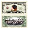 10 The Graduation Million Dollar Bills with Bonus Thanks a Million Gift Card Set view 1