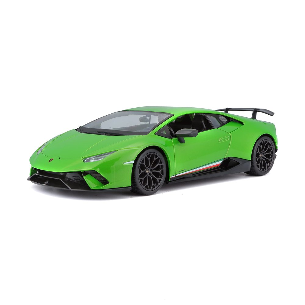Lamborghini Huracan Performante Metallic Green 1/18 Diecast Model Car by Maisto
