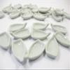 10 White Boat Plate Dish Ceramic Dollhouse Miniature Japanese Food Supply 12679 view 3