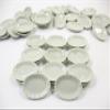 10x30mm White Oval Plate Dish Dollhouse Miniature Ceramic Kitchenware 12685 view 3