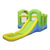 Bounceland Bounce 'N Splash Island Wet or Dry Inflatable Bouncer or Water Slide All in one, Large Pool, Fun Bouncing Area with Basketball Hoop, Long Slide, UL Certified Blower Included view 1