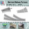 Hobby Boss German Railway Turnout Model Kit (1/72 Scale) view 1