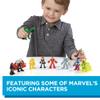 Marvel Playskool Heroes Super Hero Adventures Ultimate Set, 10 Collectible 2.5-Inch Action Figures, Toys for Kids Ages 3 and Up (Amazon Exclusive) view 4