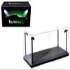 1:18 Illumibox acrylic black base display case, w/ LED lights view 1