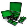 Brybelly Wooden Poker Chip Case, Suit Symbol Design, High Gloss, Holds 500 Chips view 3