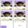 1990 IDA B WELLS ~ BLACK HERITAGE #2442 Plate Block of 4 x 25 cents US Postage Stamps view 1