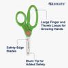 Westcott School Scissor Caddy and 5-Inch Blunt Safety Scissors for Kids, Back to School, Classroom Supplies, Assorted, 24 Pack (14756) view 4