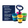 Westcott School Scissor Caddy, Back to School, Classroom Supplies (14754) view 2