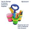 Westcott School Scissor Caddy, Back to School, Classroom Supplies (14754) view 4
