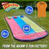 Wham-O Slip N Slide Triple Slip and Slide with 3 Bodyboards Premium Lawn Water Slide Super Slip Backyard Waterslides Outdoor Water Toys for Kids view 3