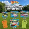 Wham-O Slip N Slide Triple Slip and Slide with 3 Bodyboards Premium Lawn Water Slide Super Slip Backyard Waterslides Outdoor Water Toys for Kids view 4