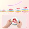 Anboor 4.33" Squishies Jumbo Slow Rising Kawaii Colorful Squishies Strawberry Cake Scented 1 Pcs view 3