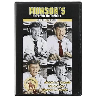 Football Fanatics NCAA Georgia Bulldogs Munson's Greatest Calls Vol. 4 DVD
