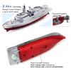 Tipmant Military RC Naval Ship Vessel Warcraft 2.4 GHz Remote Control Boat Speedboat Electric Water for Swimming Pool Kids Toy Birthday Gifts (Silver) view 4