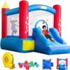 Yard Bounce House for Kids 3-8, Inflatable Bounce House with Slide, Bouncy House with Blower & Play Balls for Indoor Outdoor, 9.5x6.5x6.5FT Bouncy Castle for Toddlers Party view 1