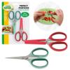 Baby Food Scissors 2 Pack w Covers- Parent Must-Safety Stainless Steel Shears- Make Every Bite Perfectly Sized & Safe- For Babies, Toddlers- Kids Feeding or Adult Portion Control, Gift for Mom view 1