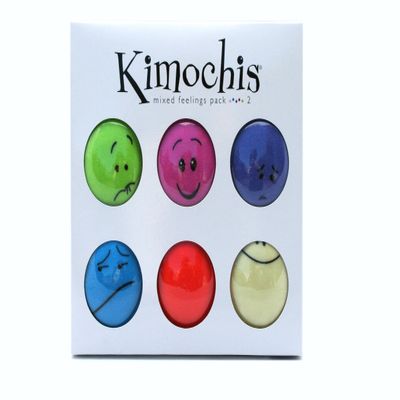 Kimochis Mixed Feelings Pouch - Kind, Hurt, Sorry, Uncomfortable and Friendly