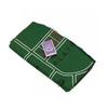 72IN X 36IN BLACKJACK/CRAPS TABLECLOTH view 1