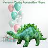 Jet Creations Stegosaurus Inflatable Dinosaur, 20" Tall x 46" Long, Emerald Green. Jurassic-Themed Toy for Ages 3+ - Perfect for Pool Play, Parties, Yard Decor, Stage or Photo Prop. 1 pc view 2