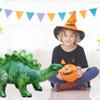 Jet Creations Stegosaurus Inflatable Dinosaur, 20" Tall x 46" Long, Emerald Green. Jurassic-Themed Toy for Ages 3+ - Perfect for Pool Play, Parties, Yard Decor, Stage or Photo Prop. 1 pc view 3