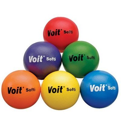 Voit 6 1/4'' SoftiTuff Ball (Assorted Set of 6)