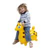 Ledraplastic Gyffy The Giraffe Hop & Ride On, Yellow view 3