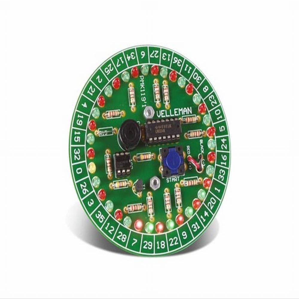 Velleman Roulette Electronic Game with 37 LEDs