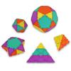 Geometiles 3D Building Set for Learning Math, Includes Many Online Activities, 32-pc, Made in USA (Pentagon/Triangle) view 1