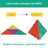 Geometiles 3D Building Set for Learning Math, Includes Many Online Activities, 32-pc, Made in USA (Pentagon/Triangle) view 4