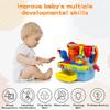 Woby Multifunctional Musical Learning Tool Workbench Toy Set for Kids with Shape Sorter Tools view 3