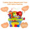 Woby Multifunctional Musical Learning Tool Workbench Toy Set for Kids with Shape Sorter Tools view 4