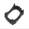 144 Deluxe Vampire Teeth Halloween Fangs Bulk Assortment (Glow-in-the-Dark, Black, Purple, Green, Hot Pink, and Orange) view 3