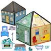 My Little House Interactive 1.25 Ft Tall Felt Playhouse and Board for Early Language and Vocabulary Development with 36 Matching Pieces view 1