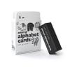 Wee Gallery Educational Flashcards for Babies, Double Sided Black and White Learning Flash cards, Animal Alphabet Cards for Visual Stimulation and Cognitive Development of Infants and Toddlers view 1