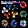 FIGROL 5 Pack Fidget Spinner, Light Up Fidget Spinners for Kids-Glow in The Dark Fidget Toy Party Favors Goodie Bag Stuffers Classroom Prizes view 2