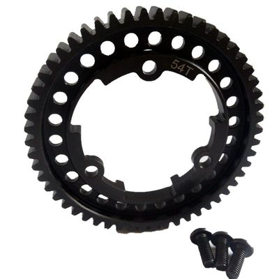 Harden Steel 54T Main Spur Gear 1 Mod M1-1 pc for Traxxas 1/5 XMAXX 1/10 New E-Revo2.0 MAXX 1/7 XO-1 6449