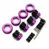 17mm Hex Wheel Conversion with 5mm Extensions M5 Right and Left Wheel Nuts Purple for HPI Savage Flux X XL 21 25 SS 4.6 view 1